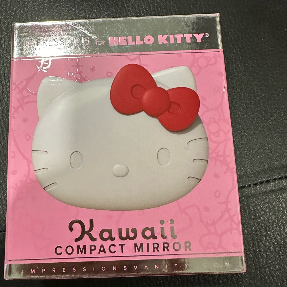 Hello Kitty Compact Mirror Touch Sensor Switch Kawaii brand new